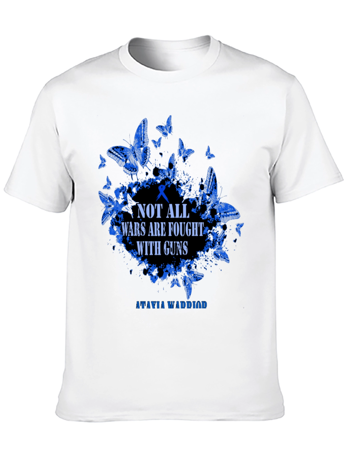 Mental Health Awareness T-Shirt: Not All Wars Are Fought With Guns
