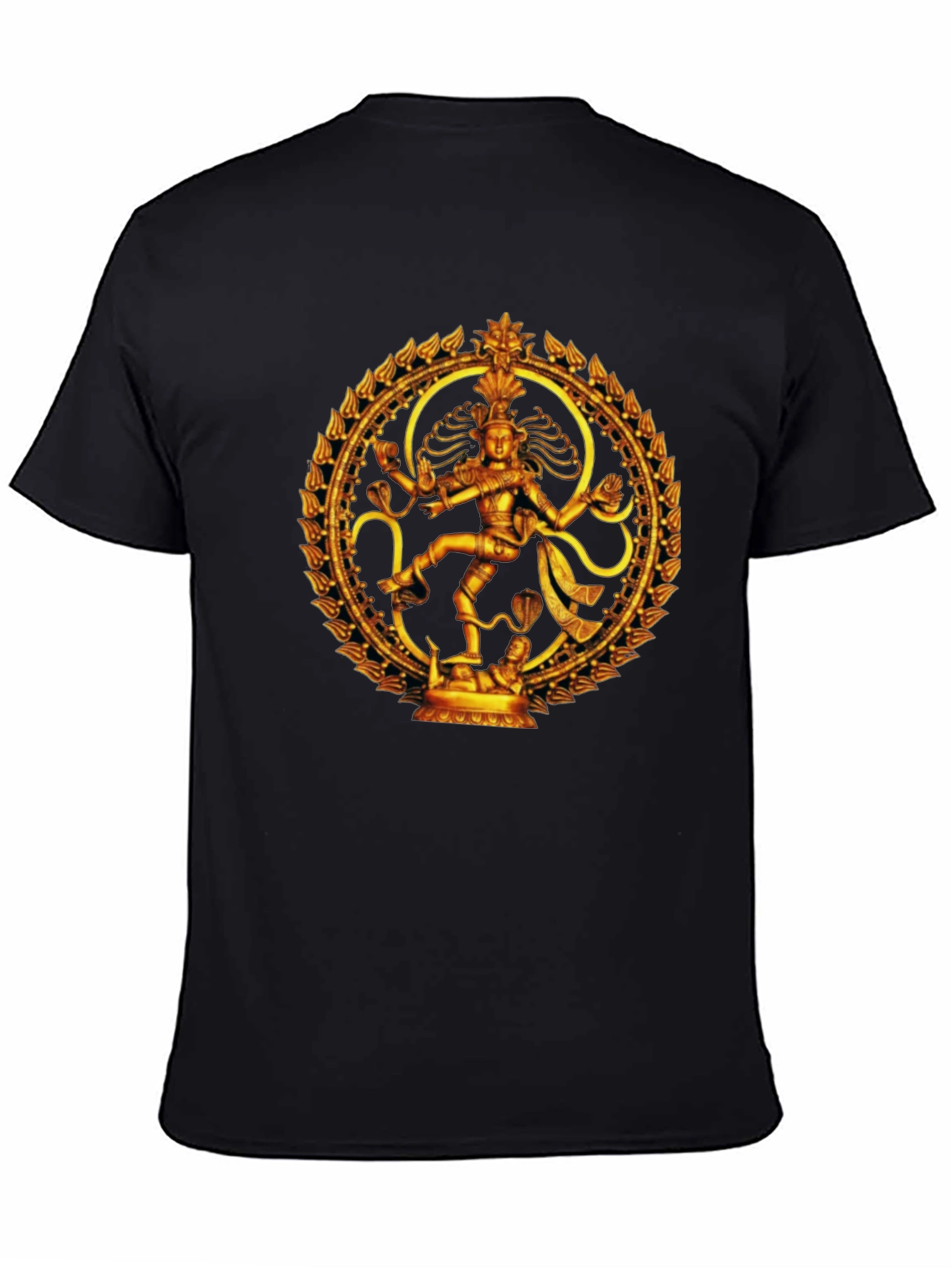 Shiva Nataraja Graphic Tee - Artistic Print Shirt