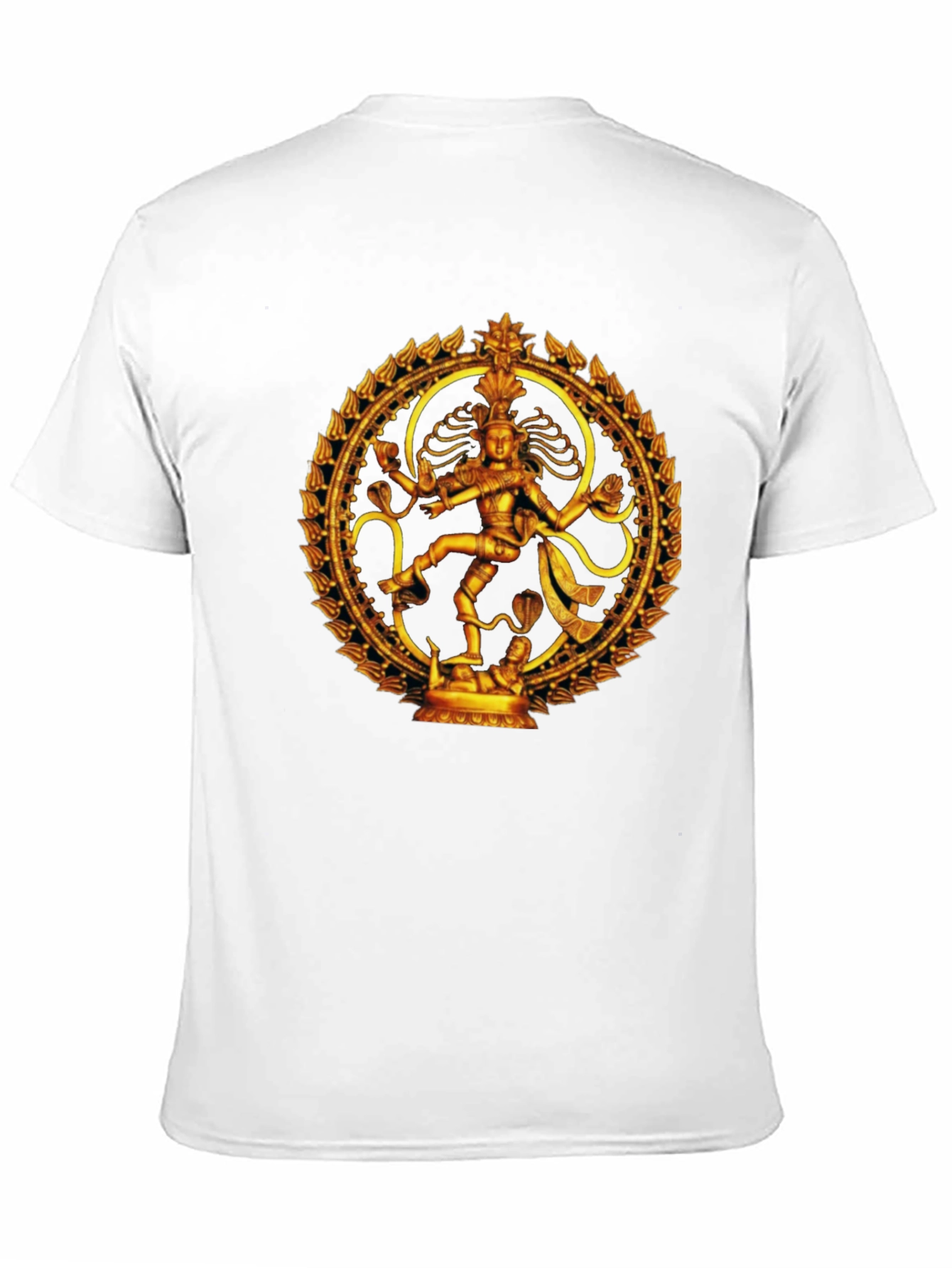 Shiva Nataraja Graphic Tee - Artistic Print Shirt