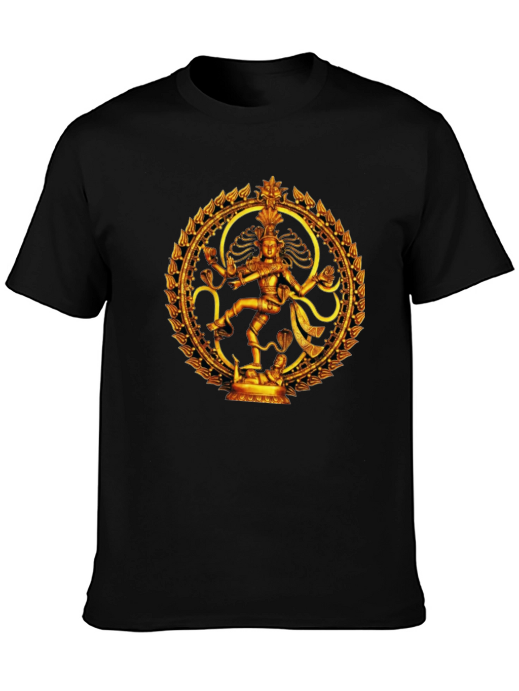 Shiva Nataraja Graphic Tee - Artistic Print Shirt