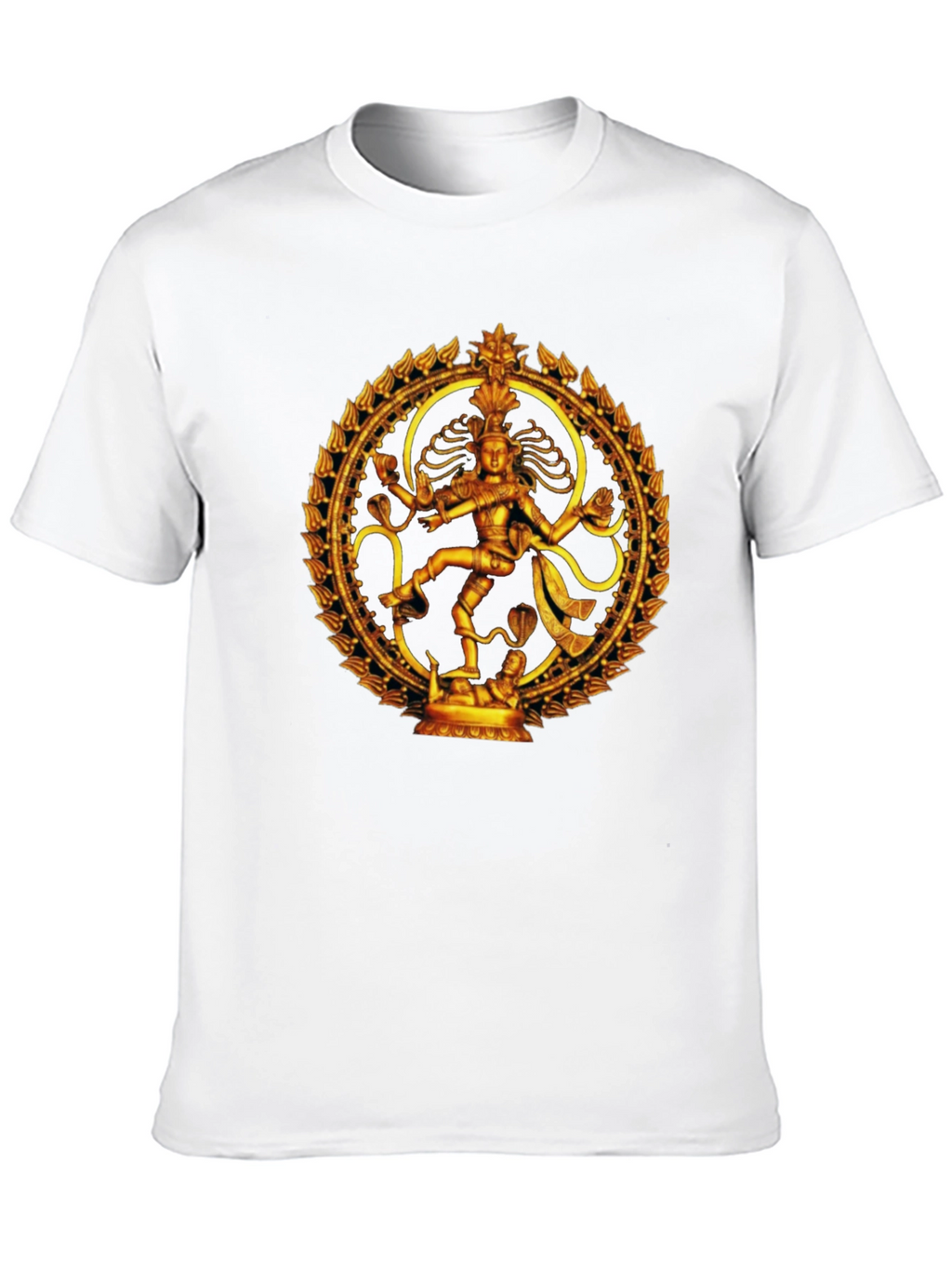 Shiva Nataraja Graphic Tee - Artistic Print Shirt