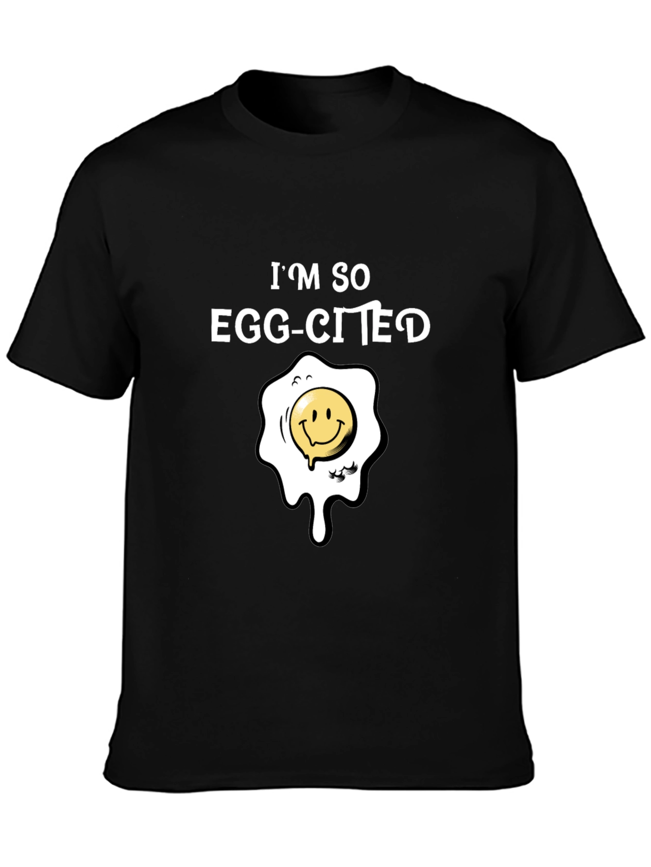 Im So Egg-Cited T-Shirt Funny Pun Tee
