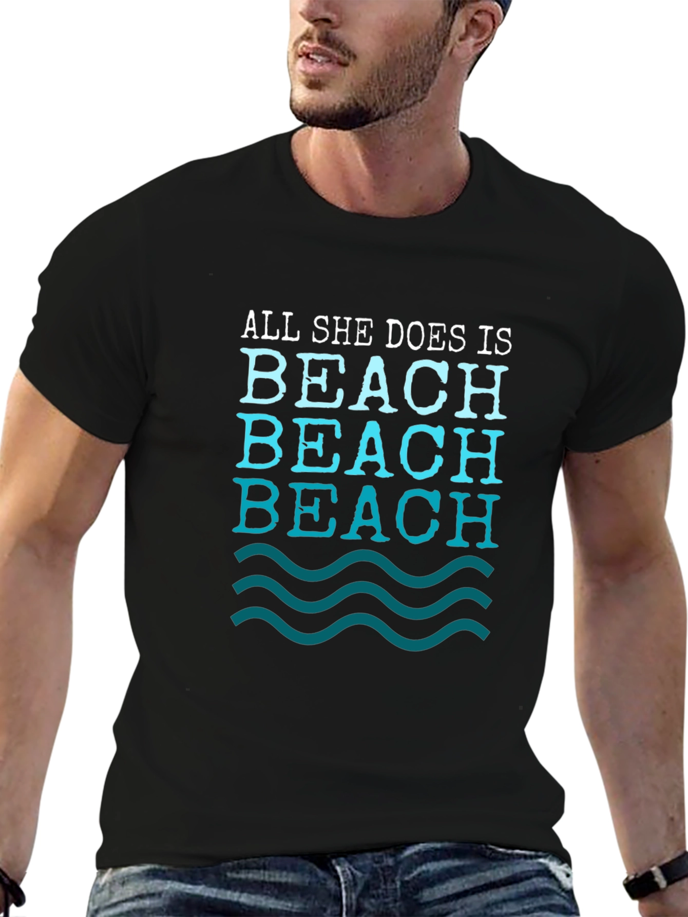 Beach Lover Graphic T-Shirt