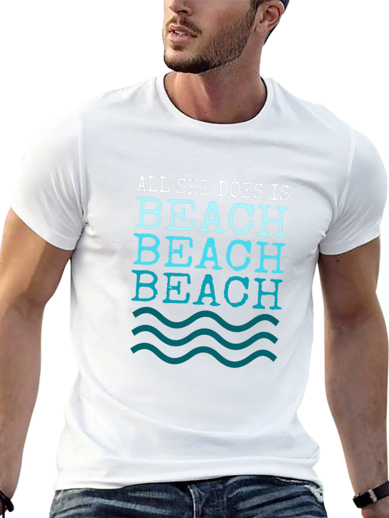 Beach Lover Graphic T-Shirt