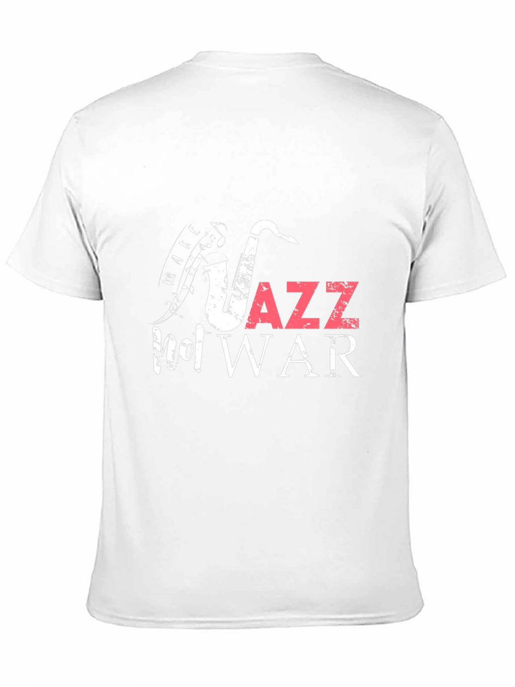 Jazz Not War Black Graphic Tee
