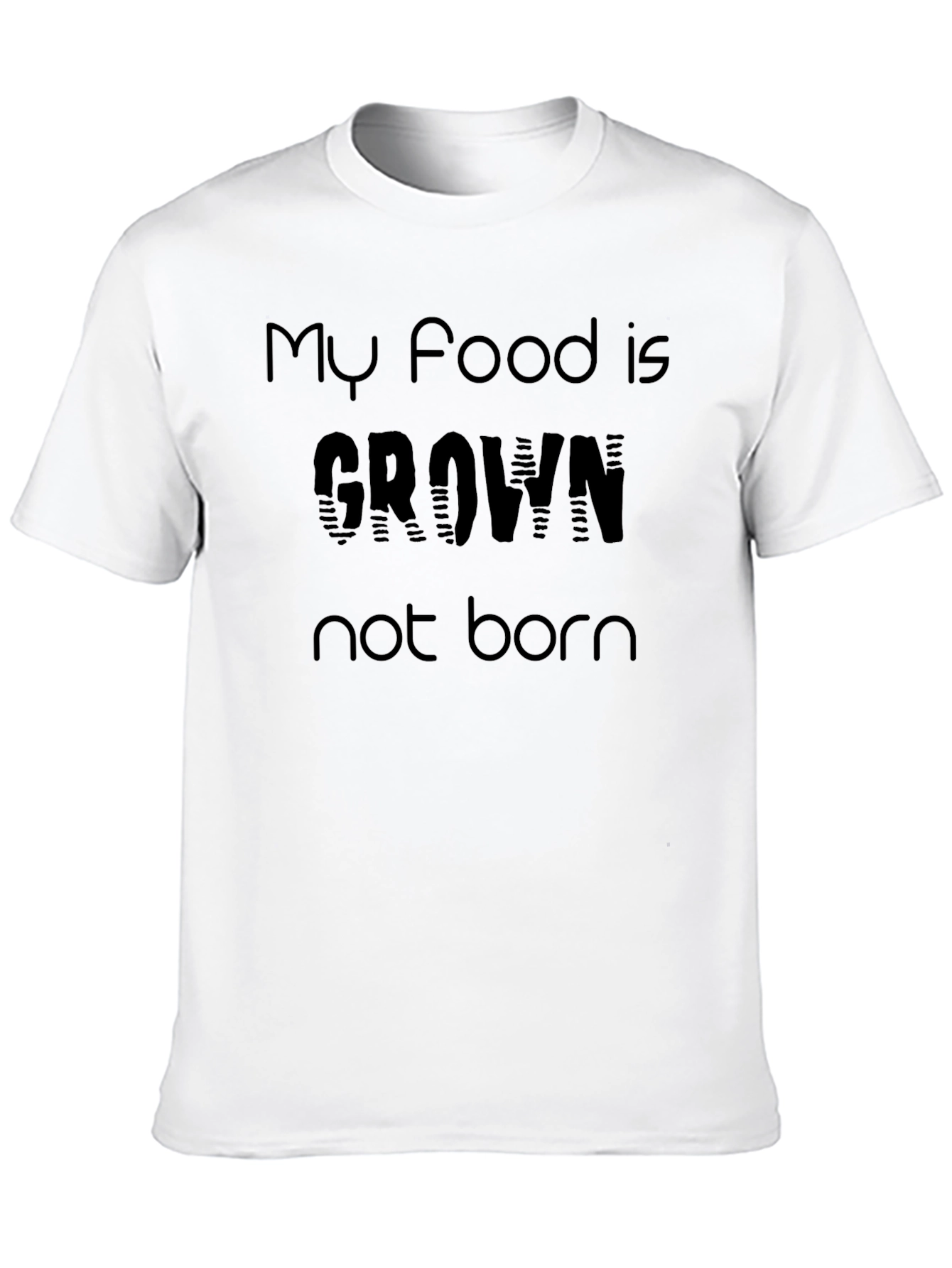 Vegan Grown Food T-Shirt - Unisex