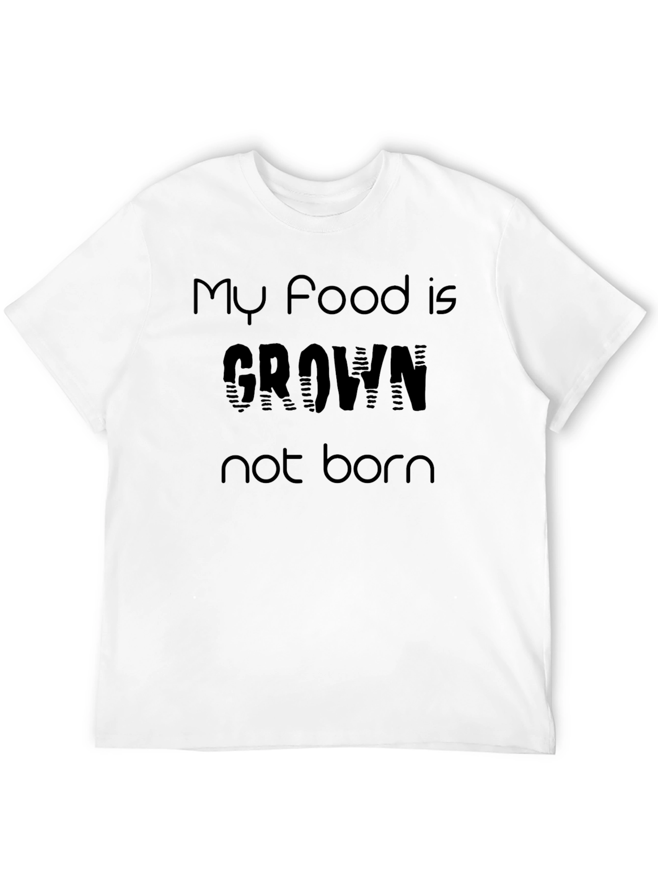 Vegan Grown Food T-Shirt - Unisex