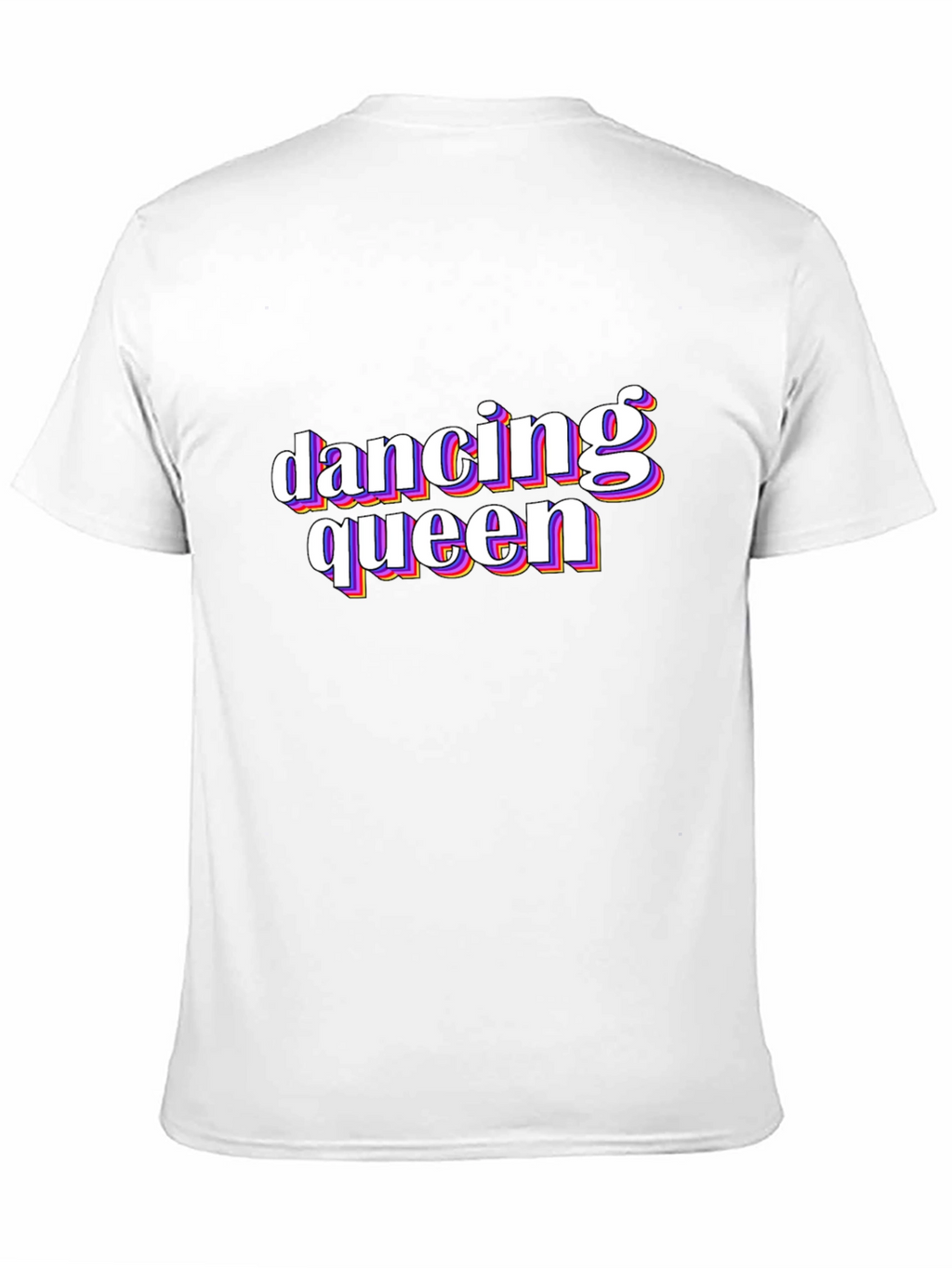 Dancing Queen Retro Graphic Tee - Black