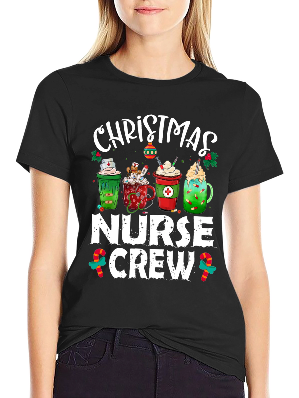 Christmas Nurse Crew T-Shirt