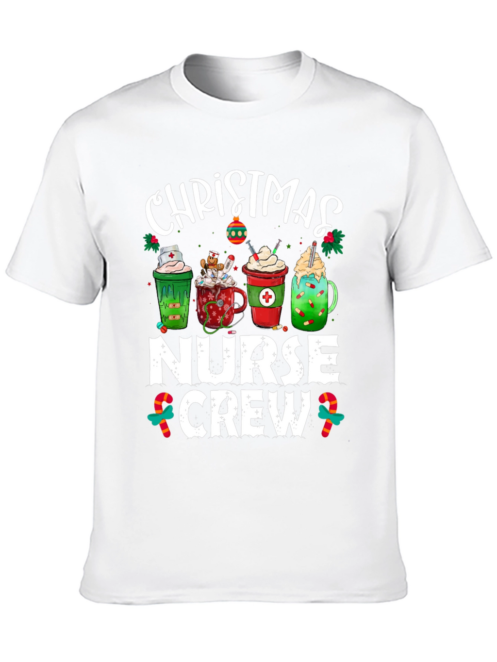 Christmas Nurse Crew T-Shirt