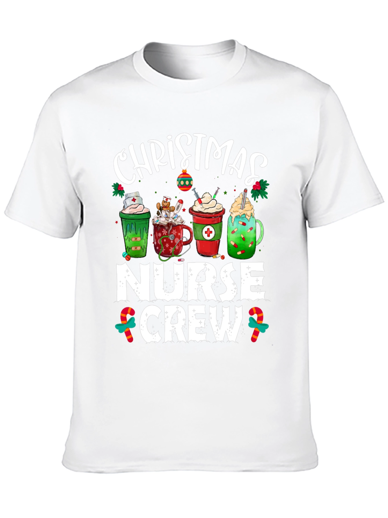 Christmas Nurse Crew T-Shirt