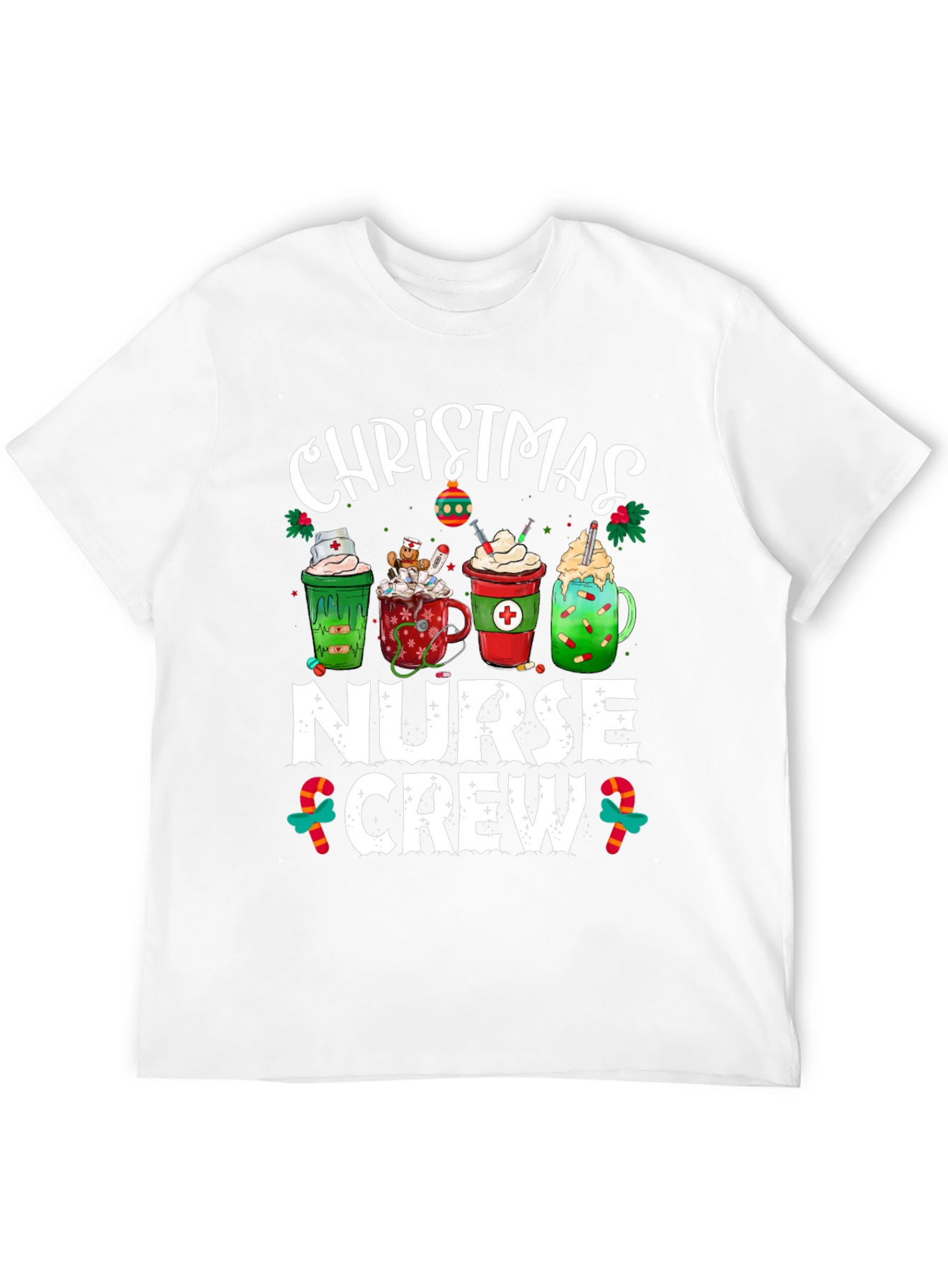 Christmas Nurse Crew T-Shirt