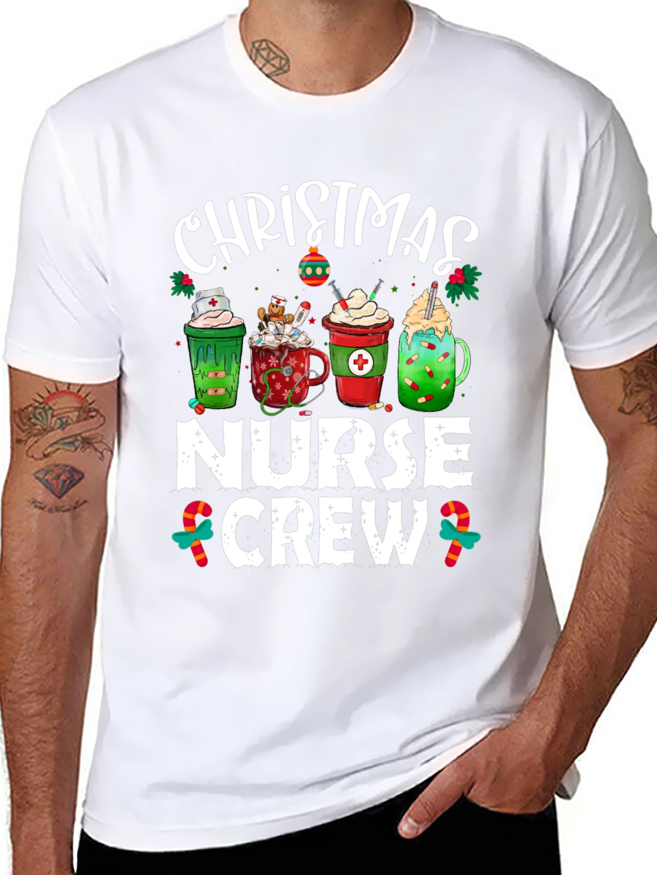 Christmas Nurse Crew T-Shirt
