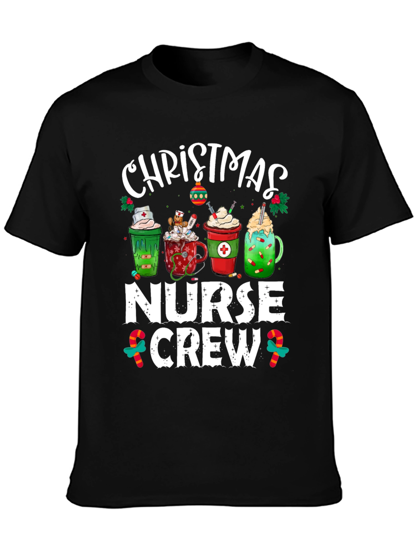 Christmas Nurse Crew T-Shirt