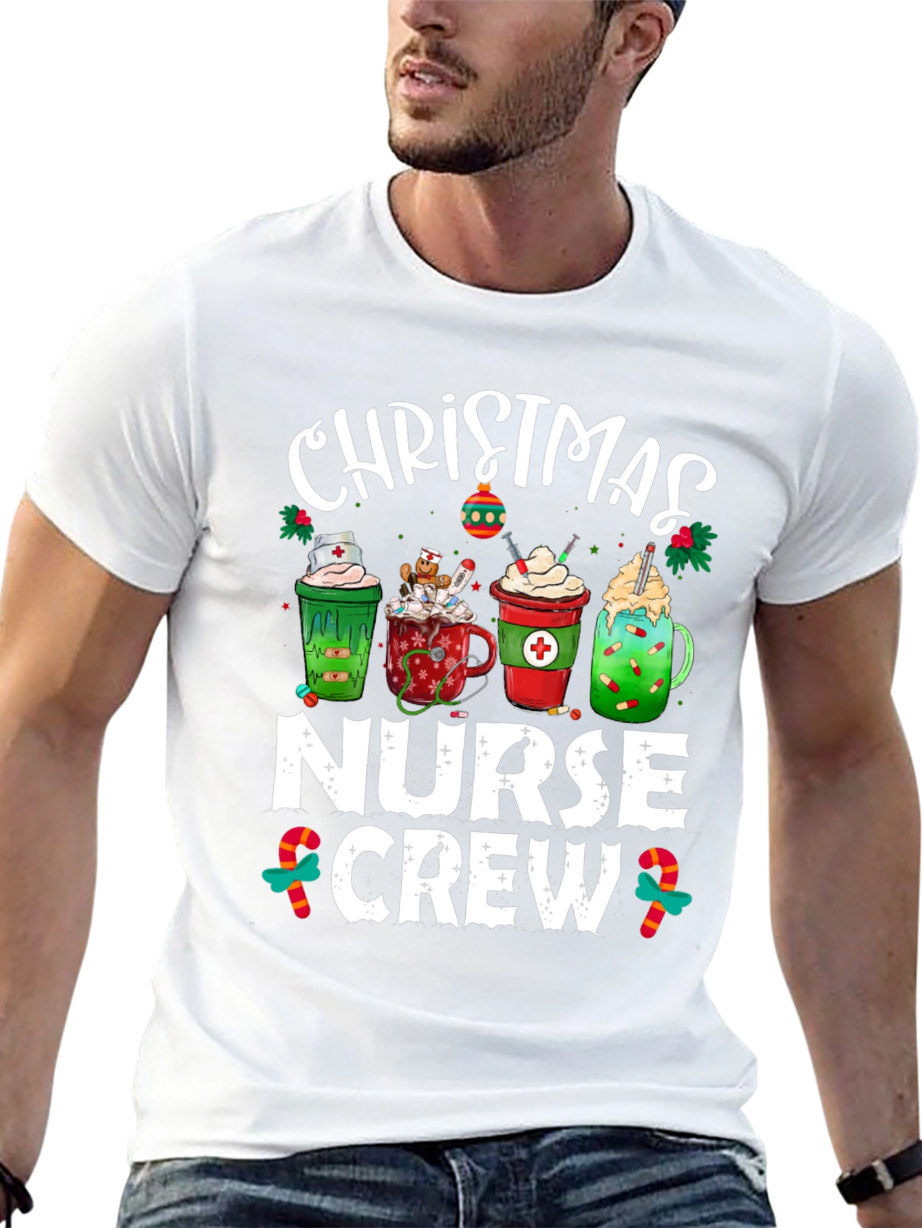 Christmas Nurse Crew T-Shirt