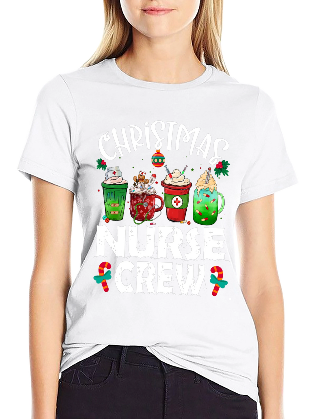 Christmas Nurse Crew T-Shirt