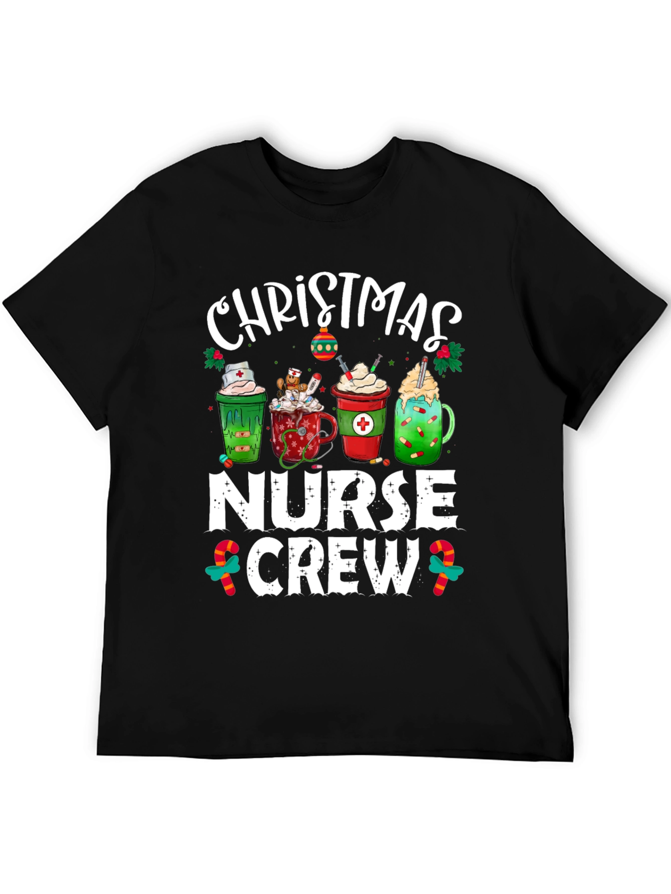 Christmas Nurse Crew T-Shirt