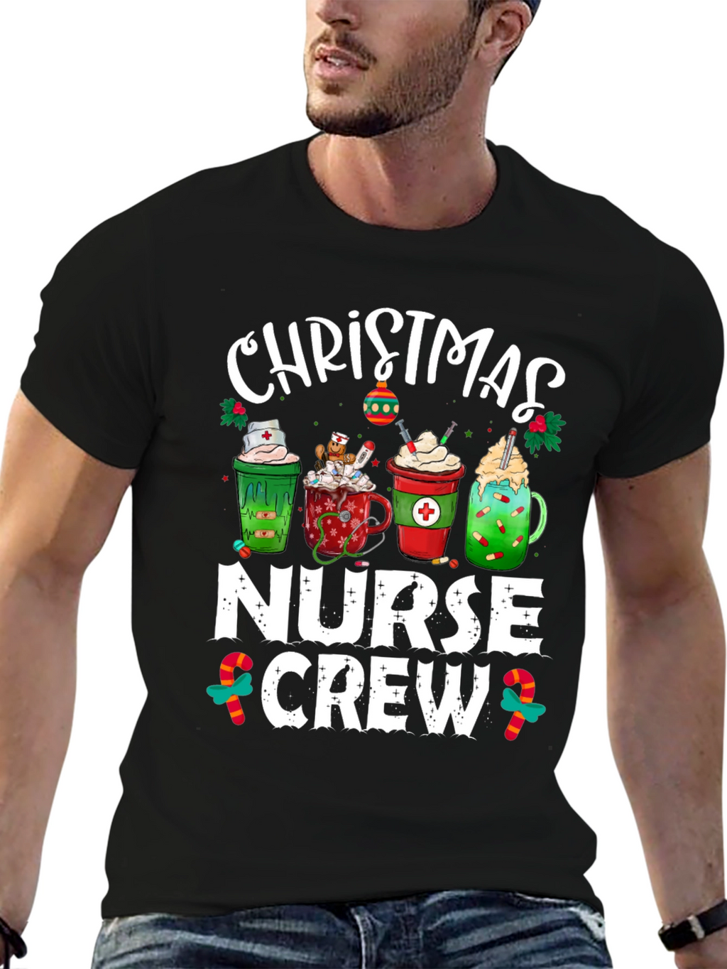 Christmas Nurse Crew T-Shirt