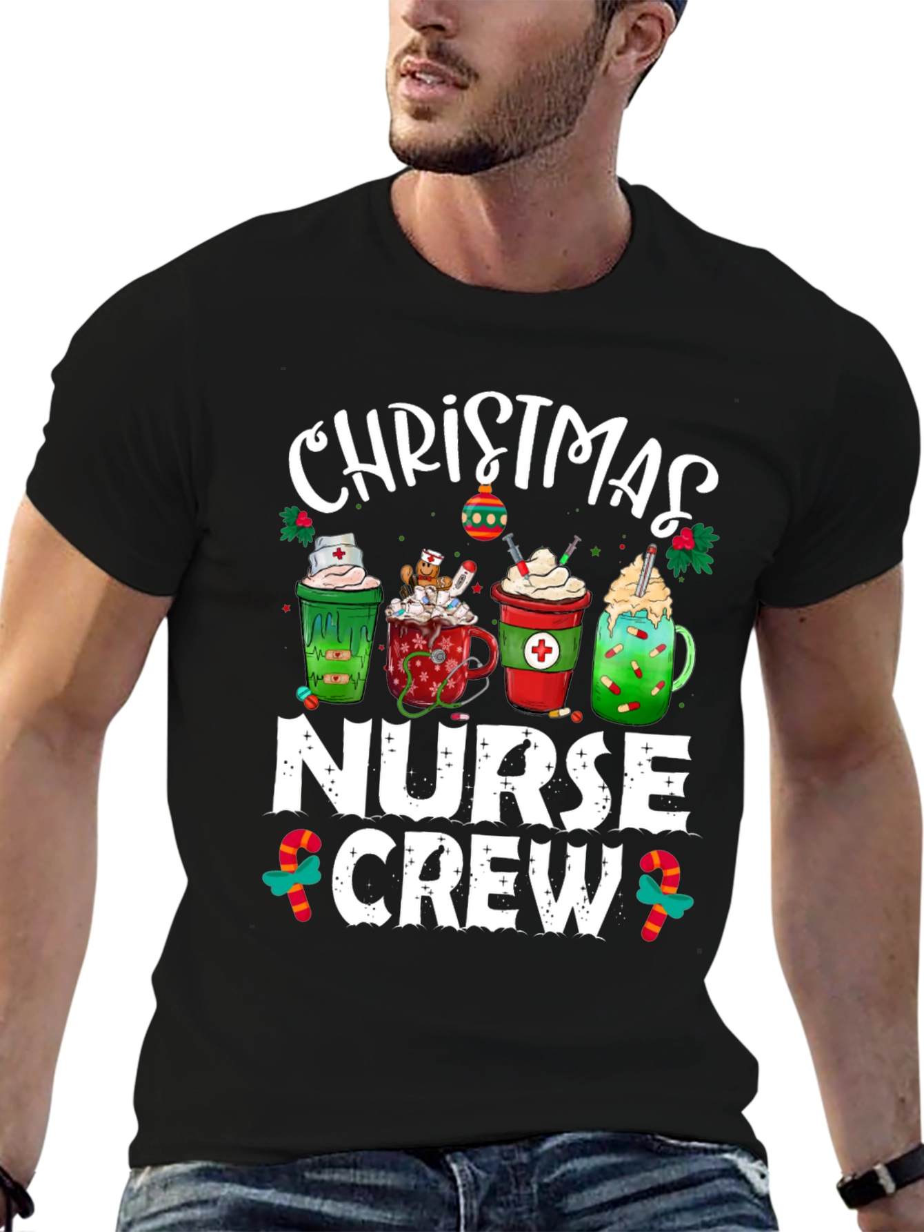 Christmas Nurse Crew T-Shirt