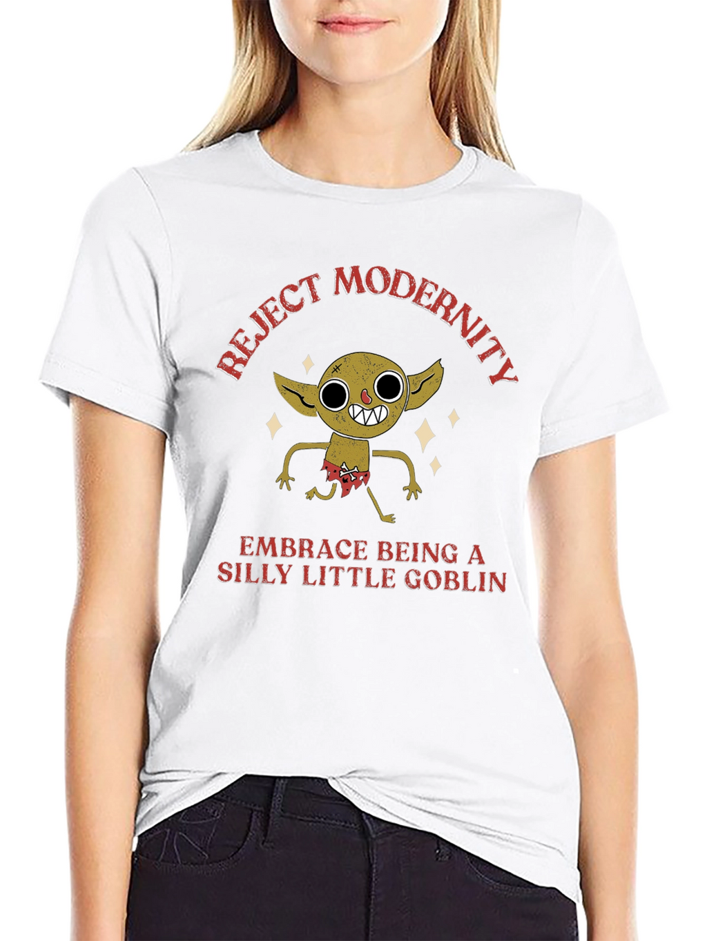 Reject Modernity Goblin Graphic Tee