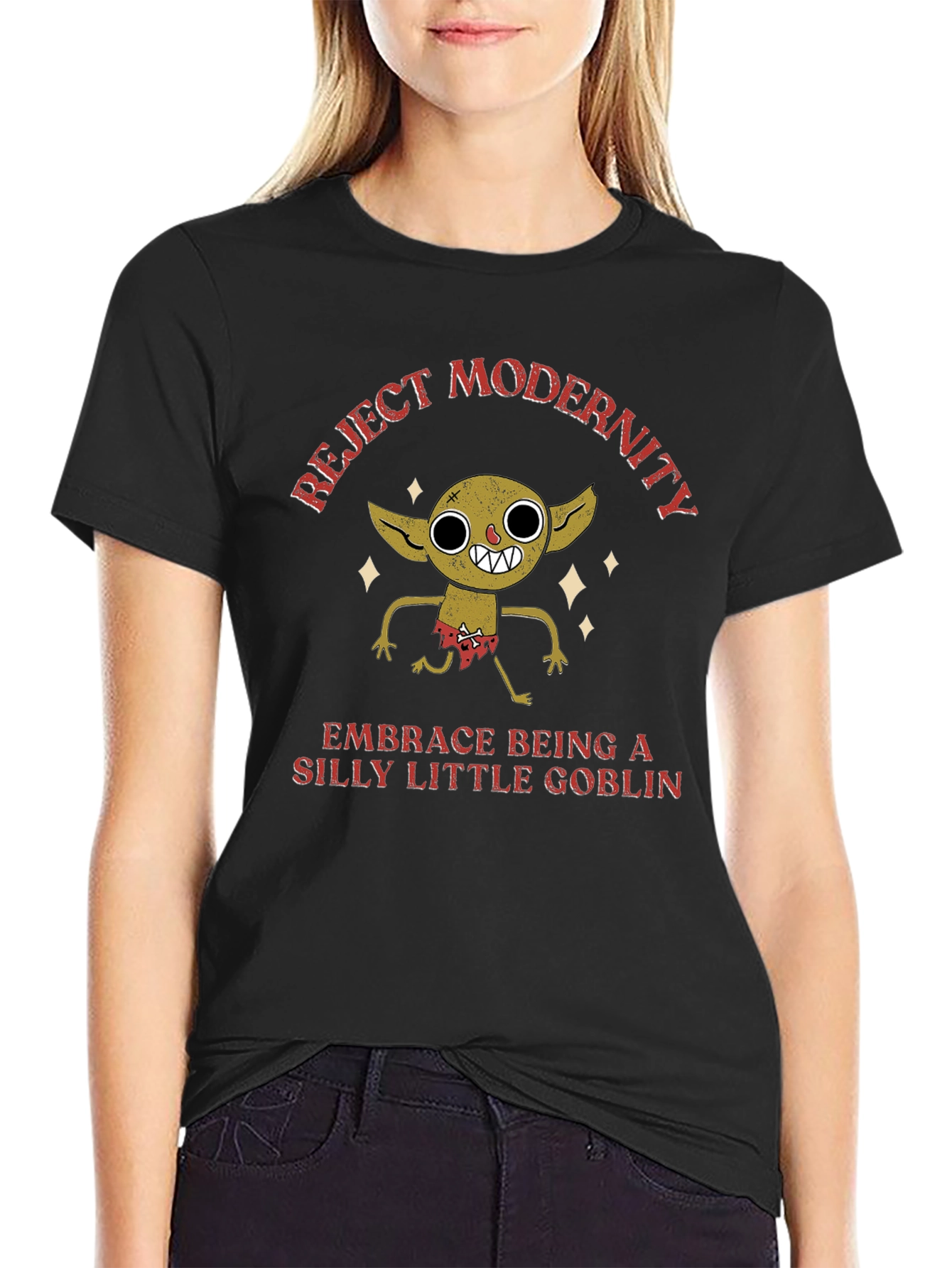 Reject Modernity Goblin Graphic Tee