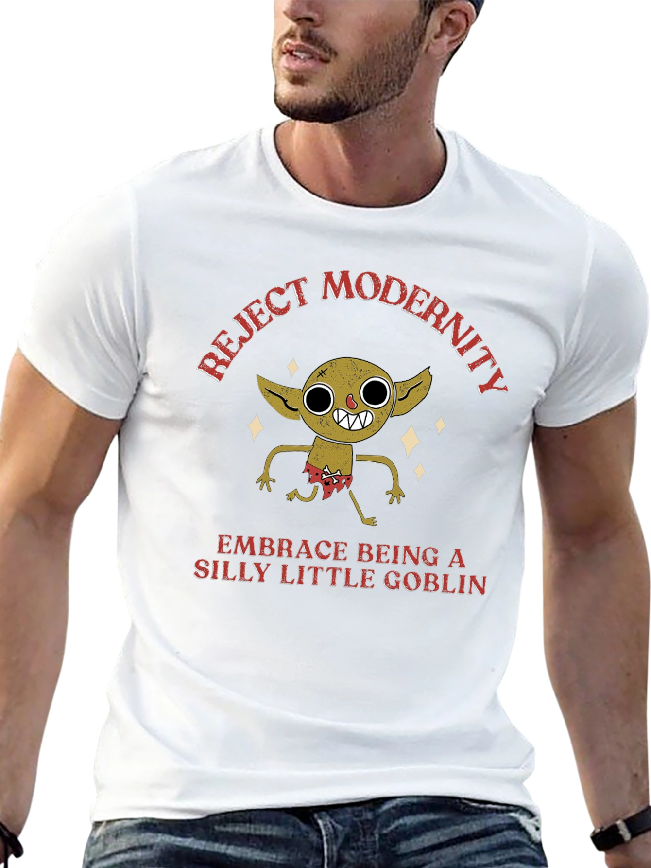Reject Modernity Goblin Graphic Tee
