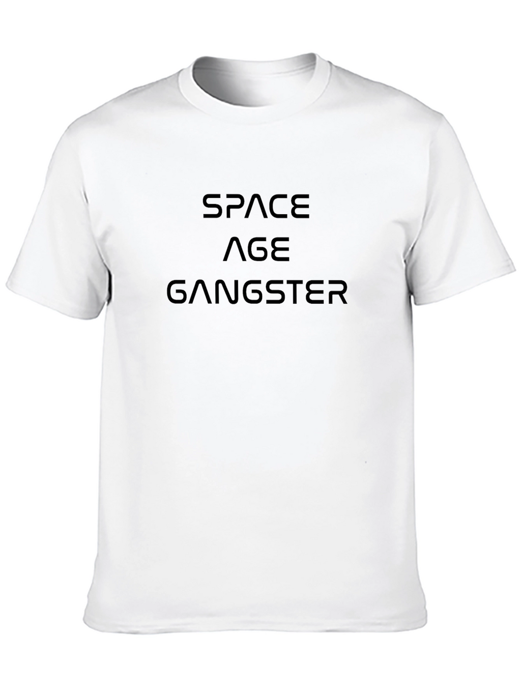 Space Age Gangster Black T-Shirt