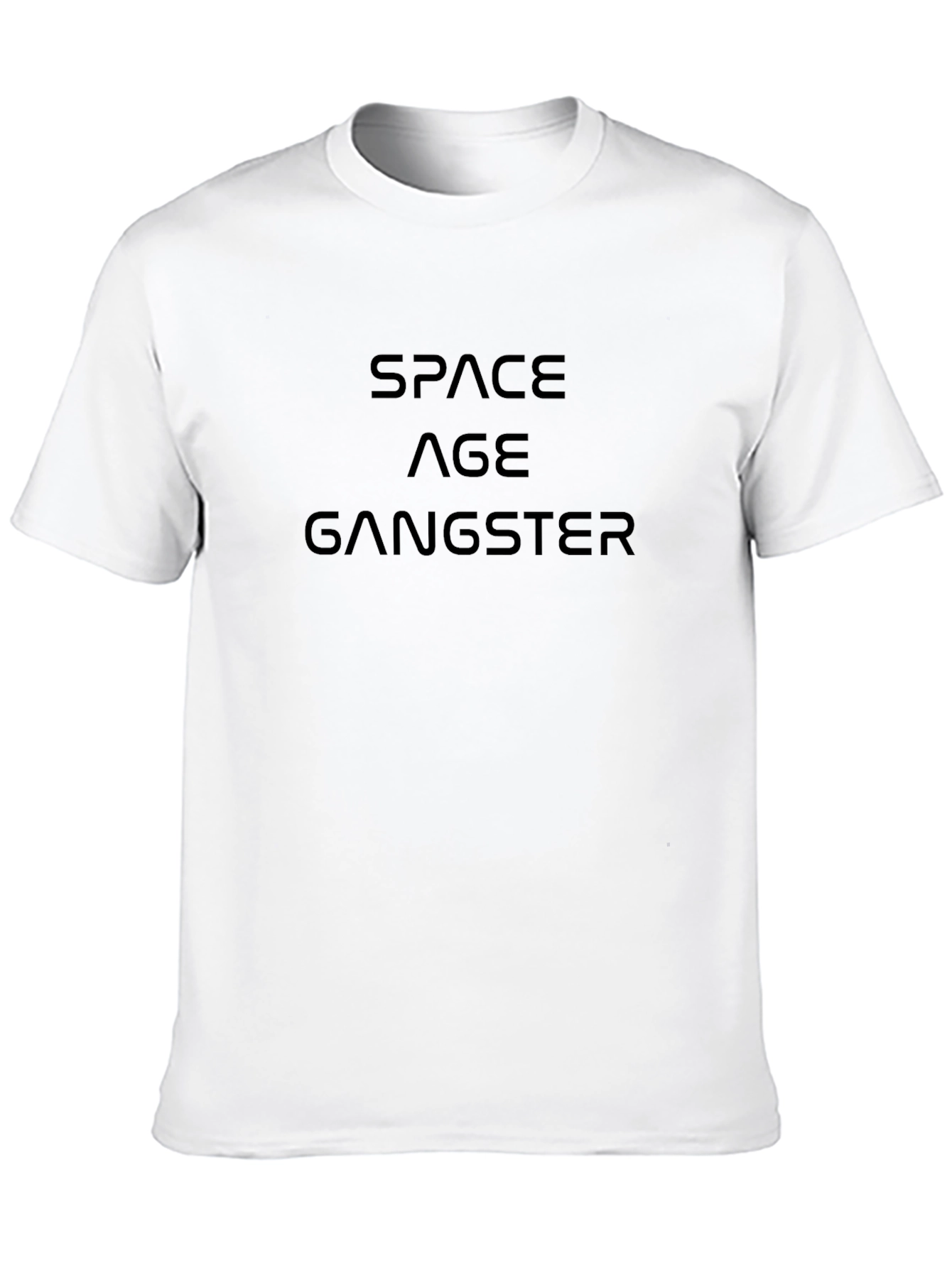 Space Age Gangster Black T-Shirt