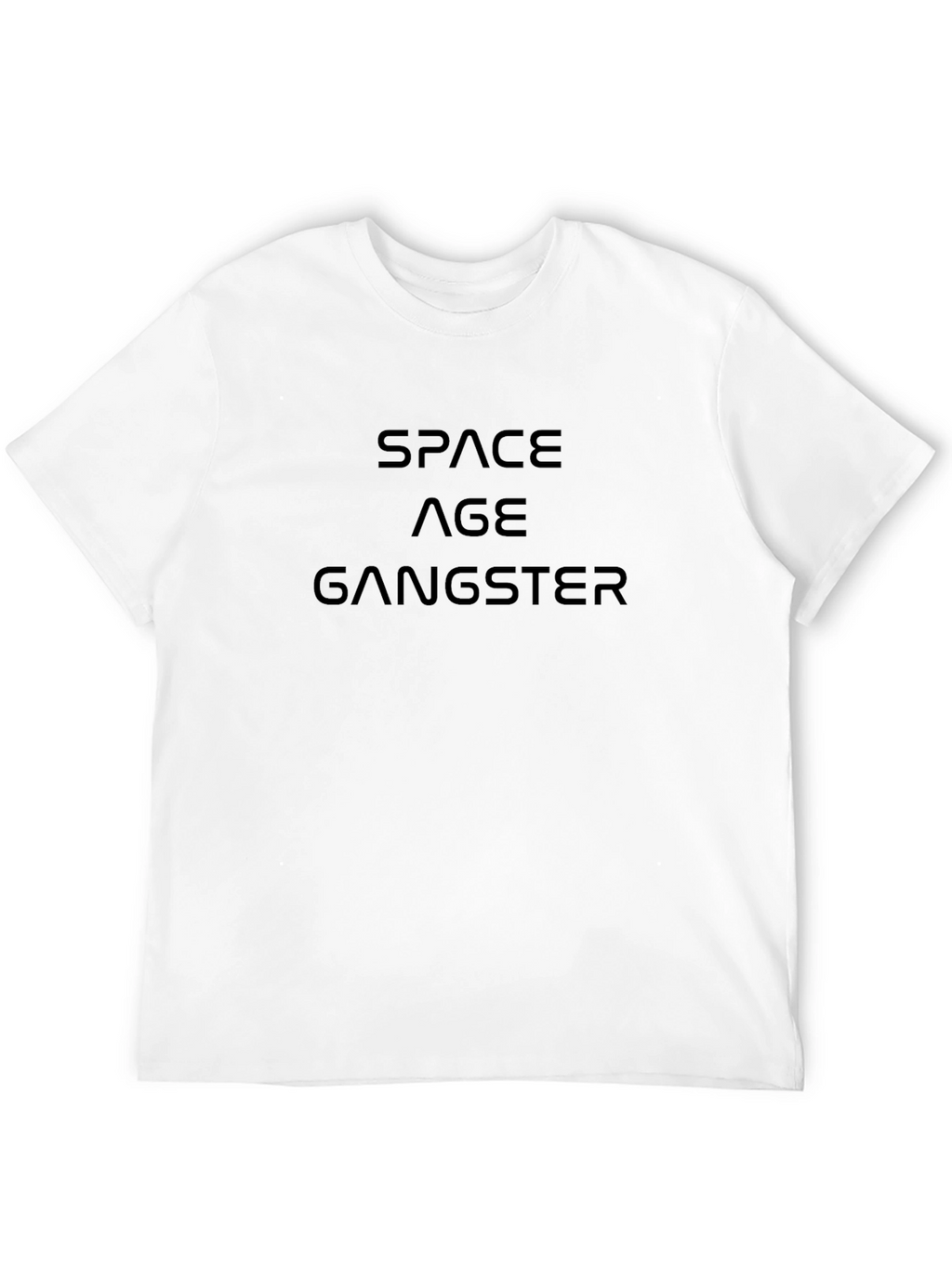 Space Age Gangster Black T-Shirt