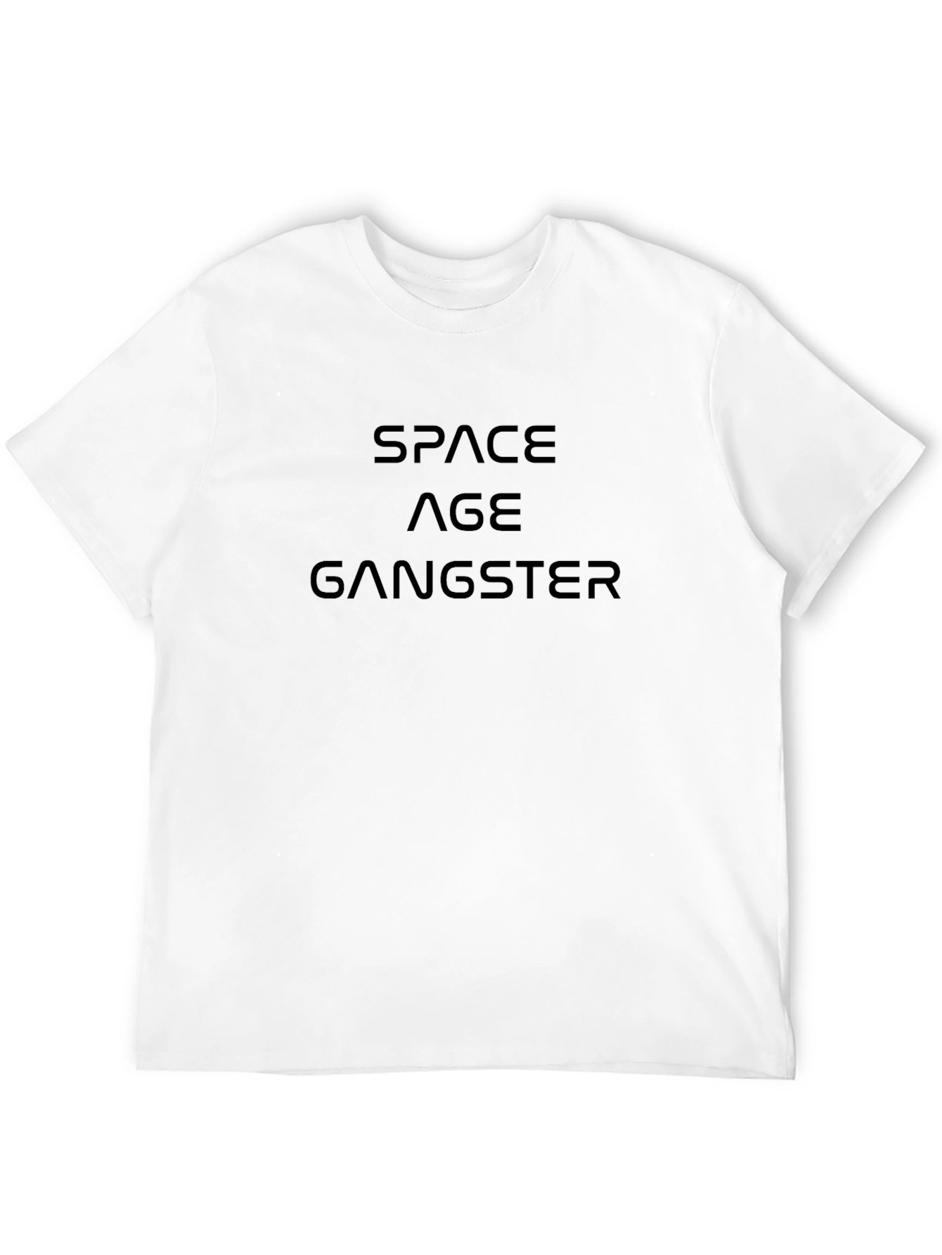 Space Age Gangster Black T-Shirt