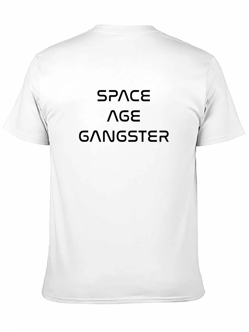 Space Age Gangster Black T-Shirt