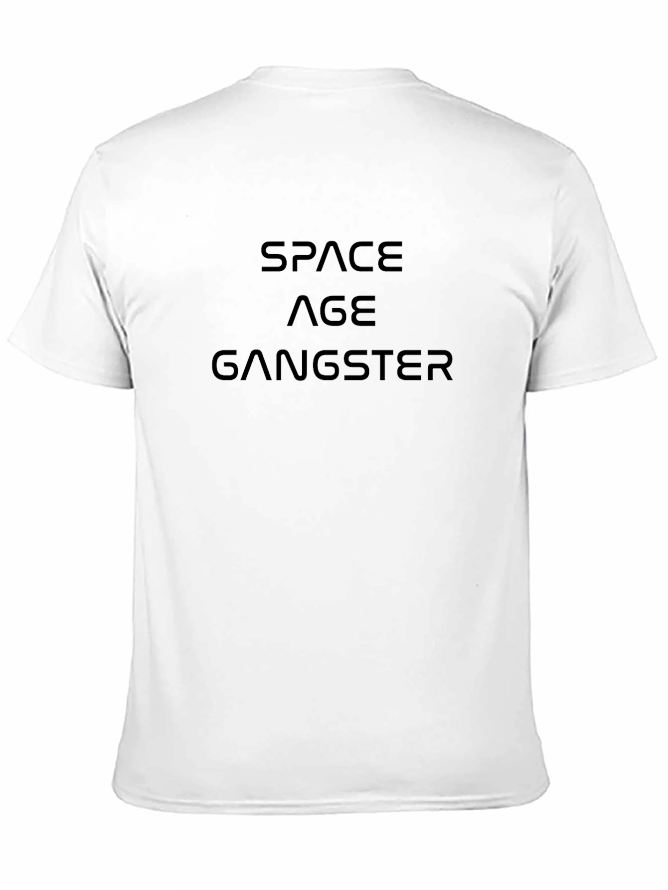 Space Age Gangster Black T-Shirt