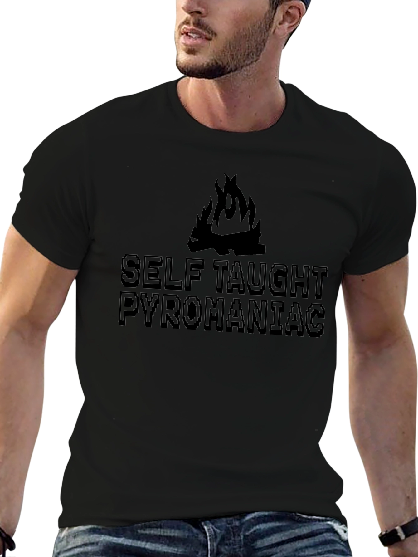 Self Taught Pyromaniac Graphic Tee