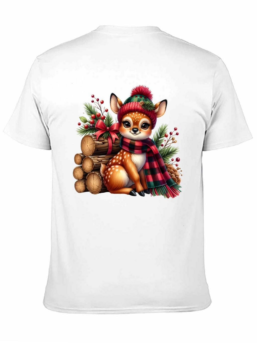 Festive Deer Graphic Tee
