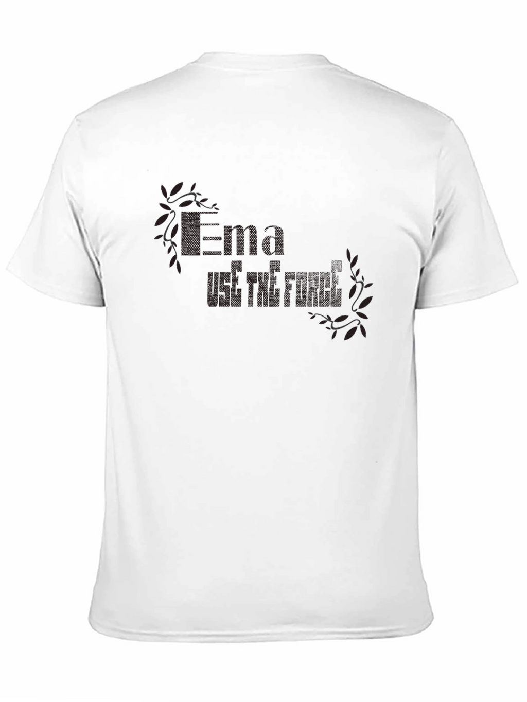 Ema Use the Force Black T-Shirt