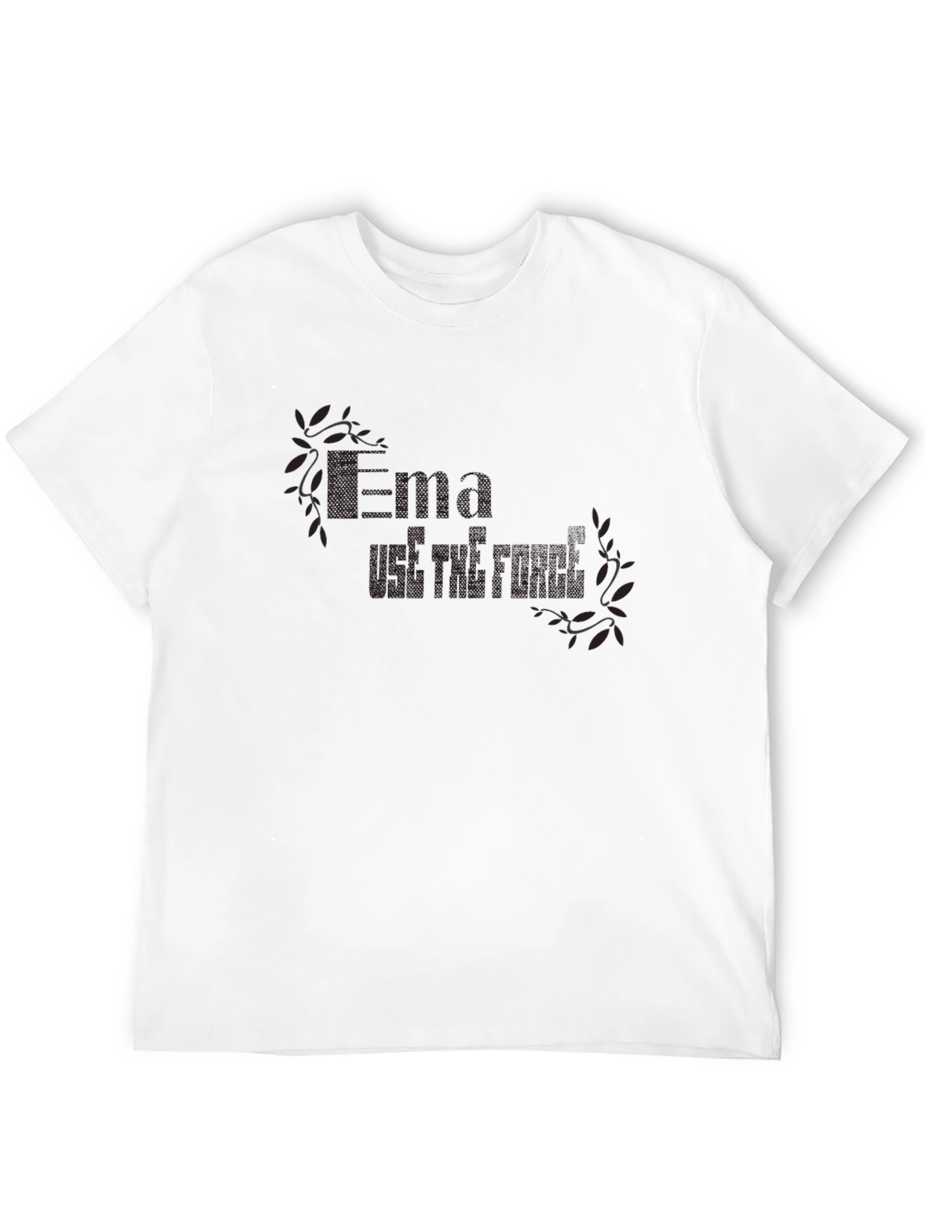 Ema Use the Force Black T-Shirt