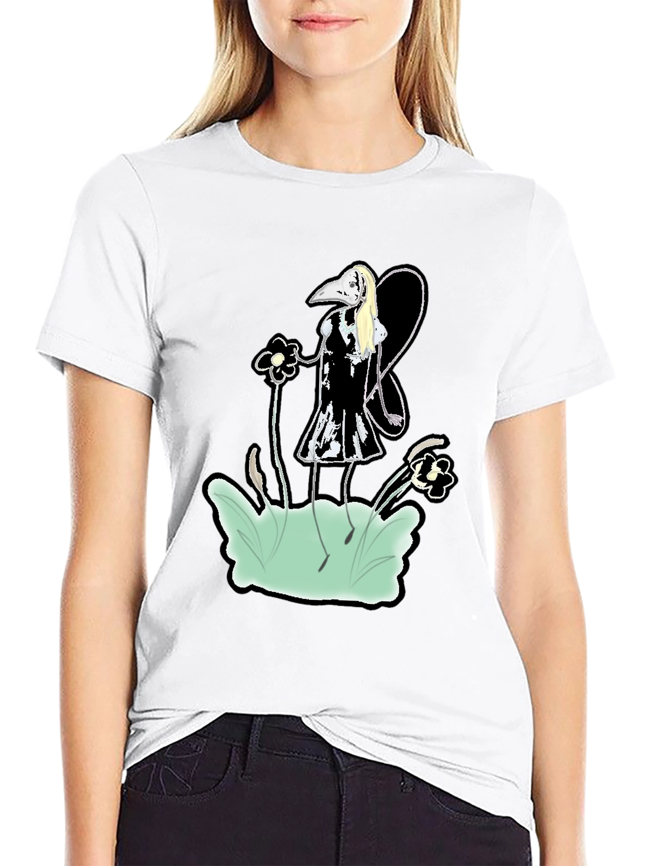 Whimsical Fairy Plague Doctor T-Shirt