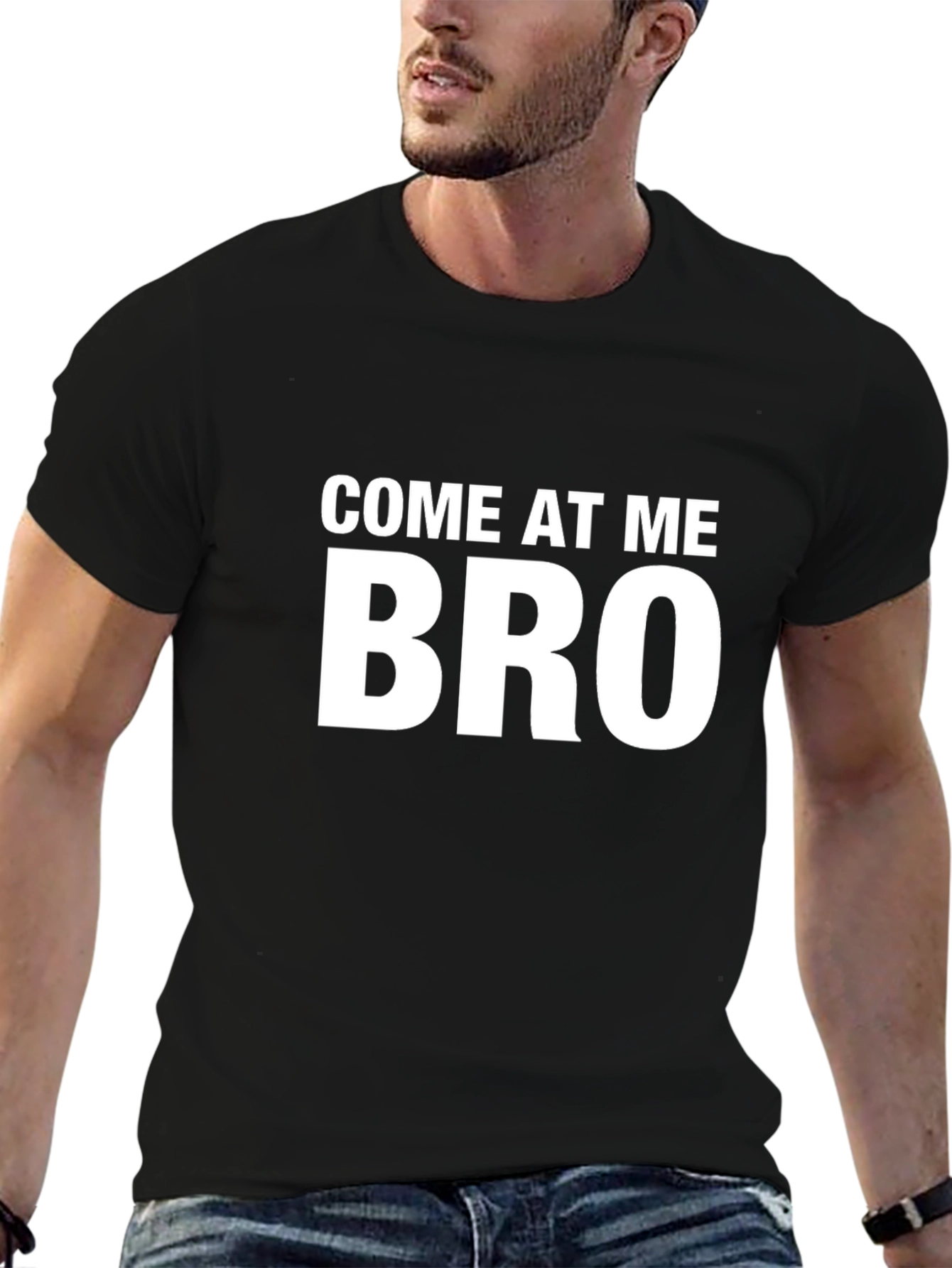 Come At Me Bro Funny Graphic Tee