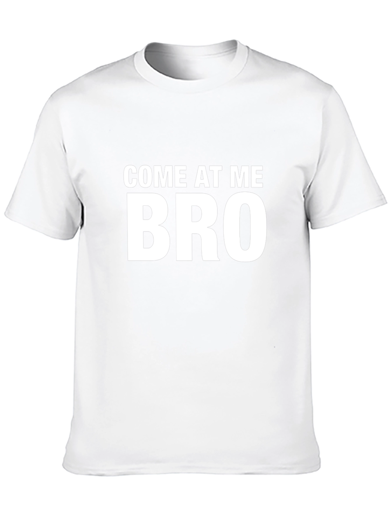 Come At Me Bro Funny Graphic Tee