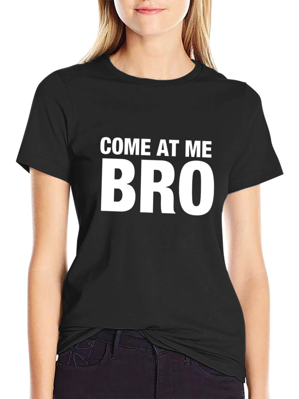 Come At Me Bro Funny Graphic Tee
