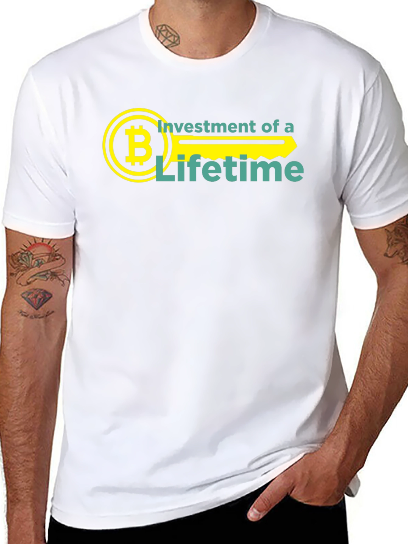 Bitcoin Key Investment T-Shirt