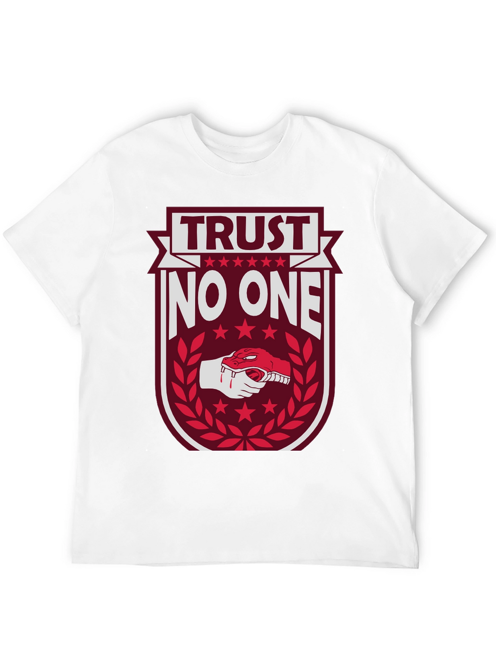 Trust No One T-Shirt - Graphic Design