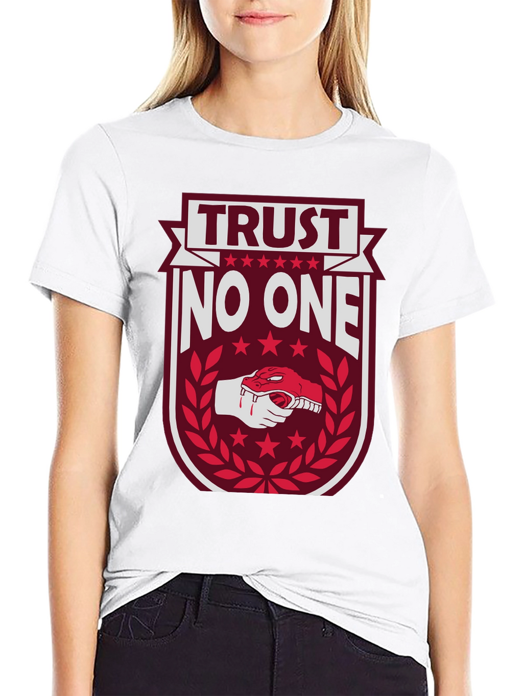 Trust No One T-Shirt - Graphic Design