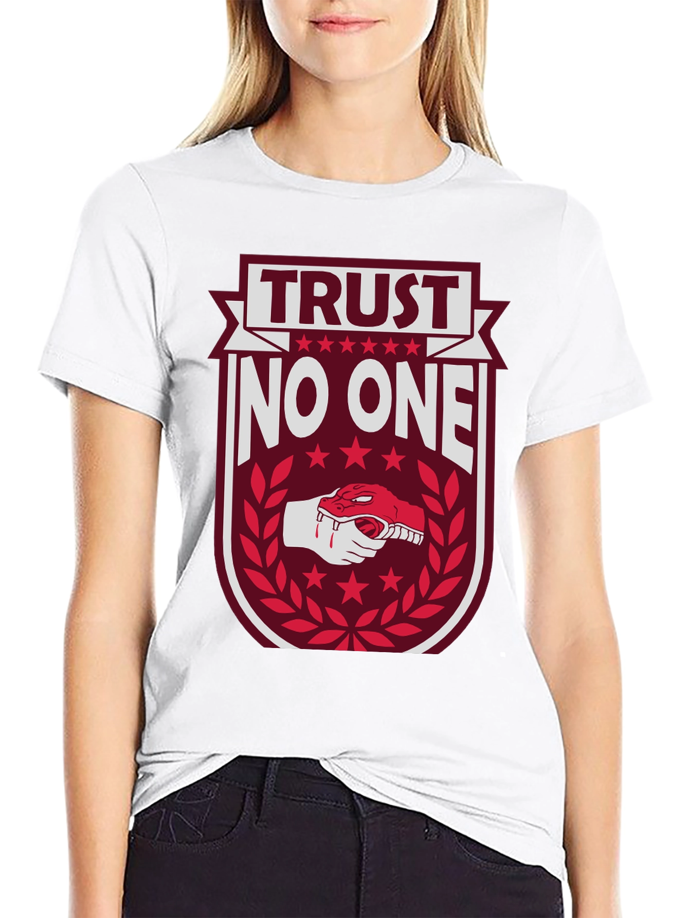 Trust No One T-Shirt - Graphic Design