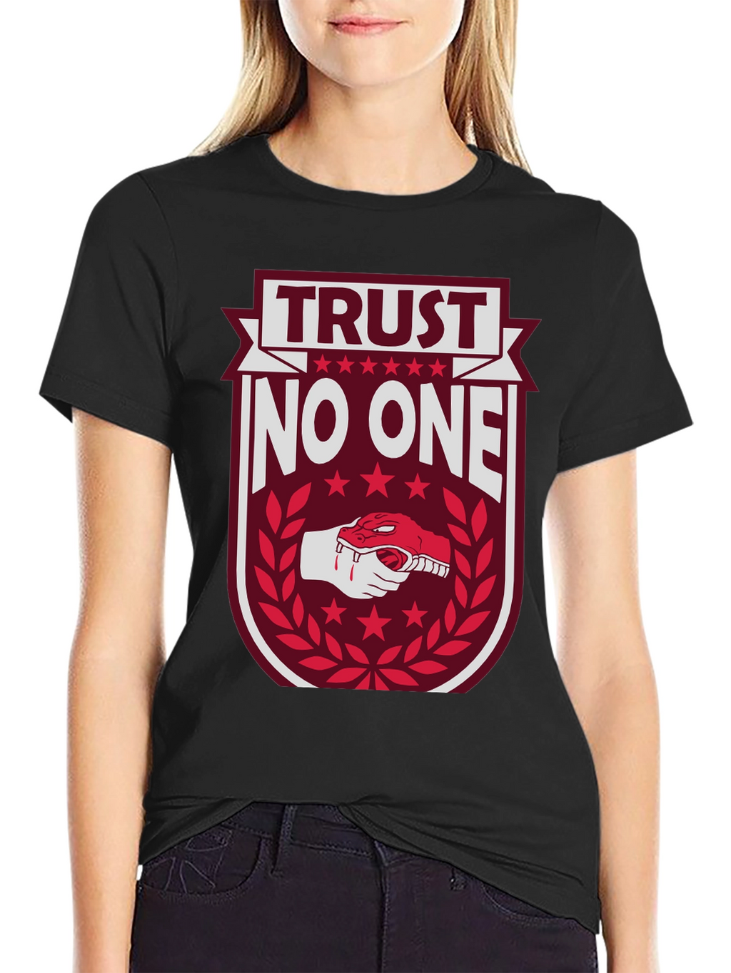 Trust No One T-Shirt - Graphic Design