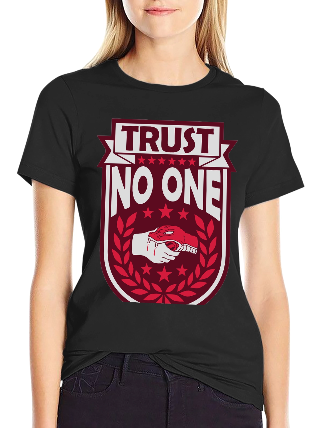 Trust No One T-Shirt - Graphic Design