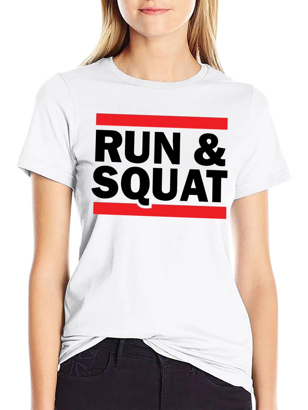 Run & Squat Graphic Tee