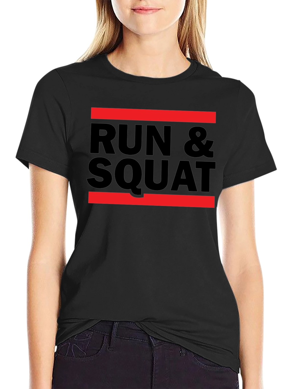 Run & Squat Graphic Tee