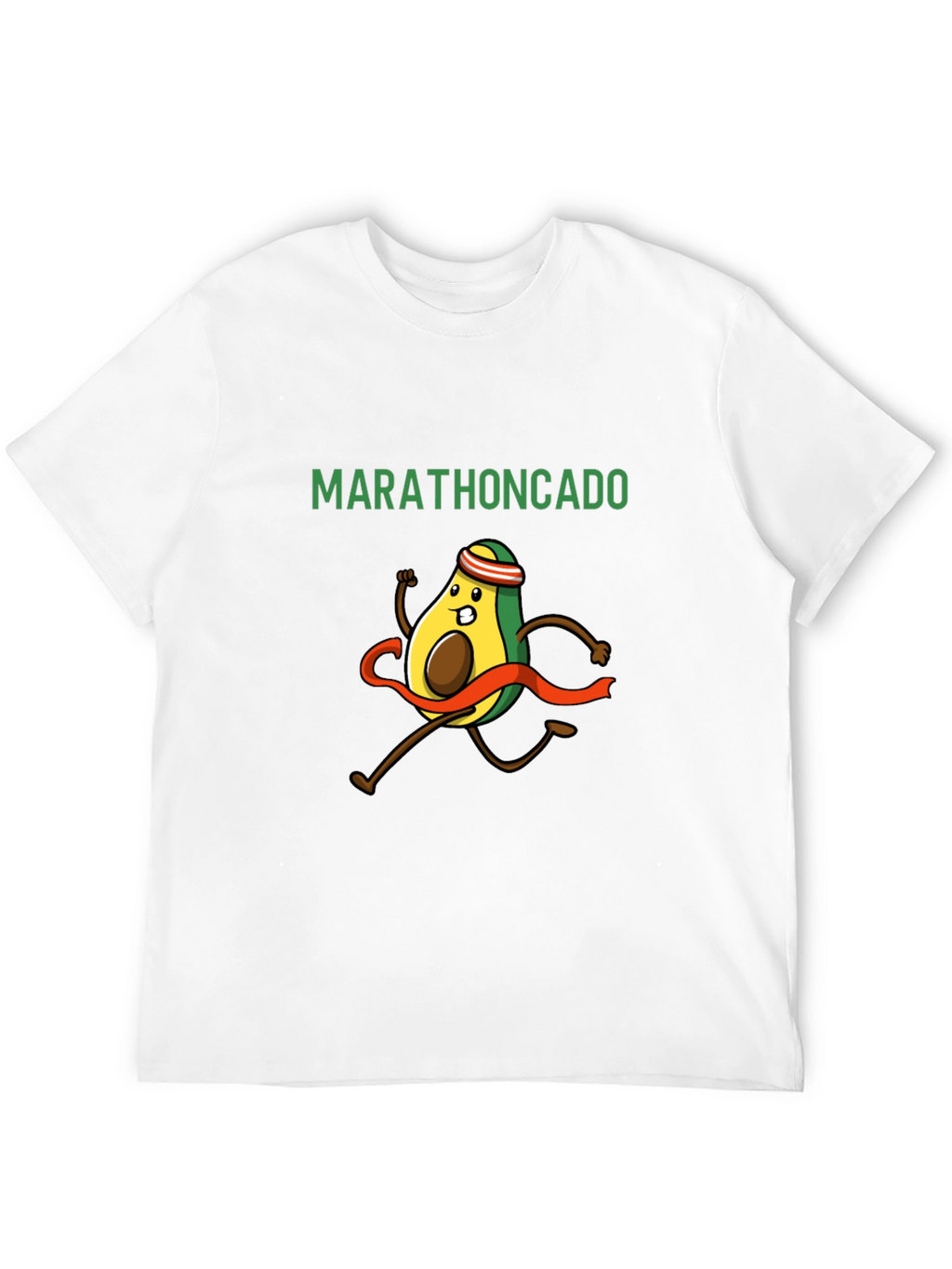 Marathoncado T-Shirt - Funny Avocado Running Tee