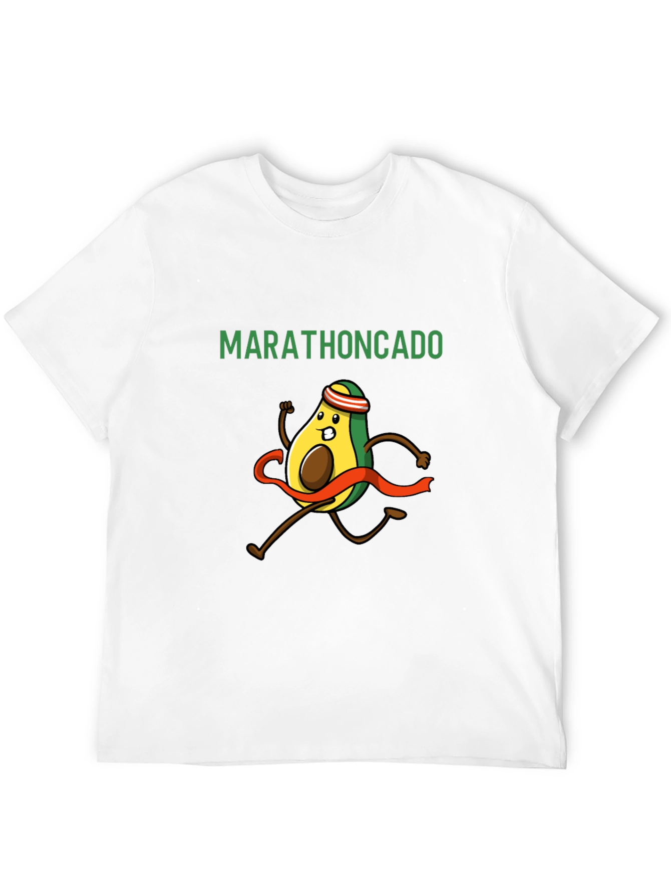 Marathoncado T-Shirt - Funny Avocado Running Tee